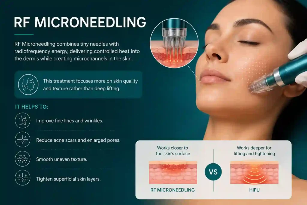 What Does RF Microneedling Do That HIFU Alone Cannot Robroyston