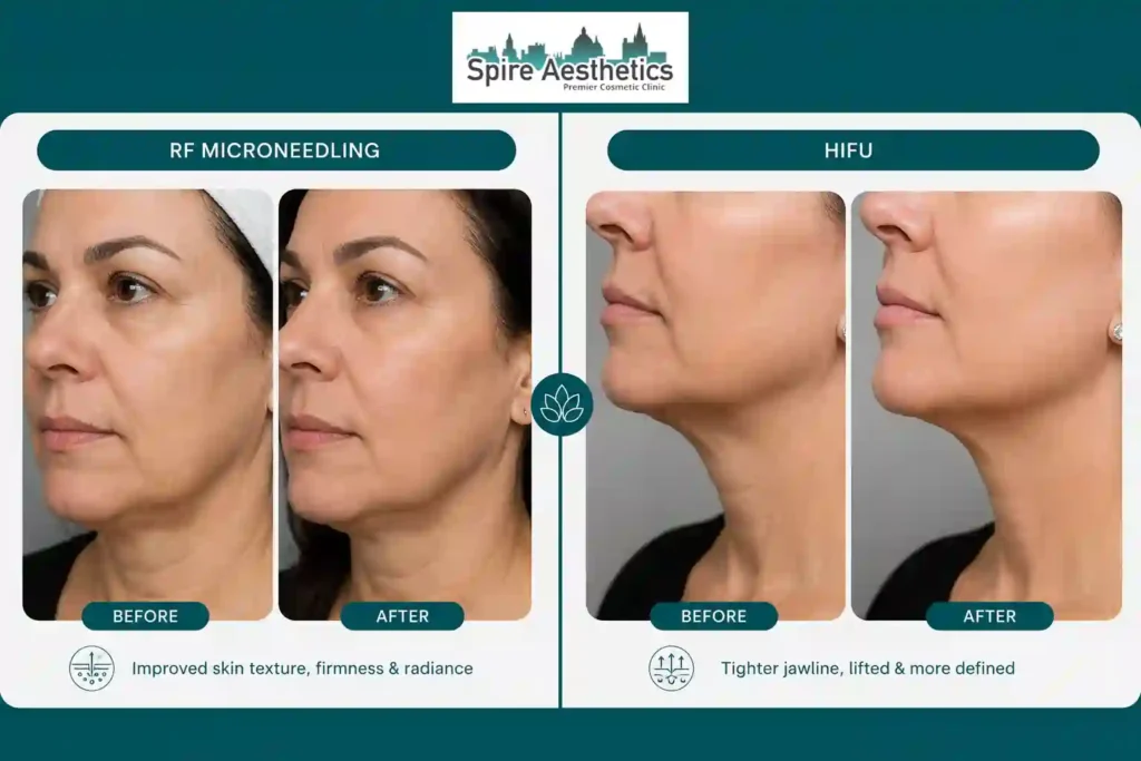 Can RF Microneedling and HIFU Be Combined Robroyston?